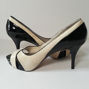 WHBM Peeptoe Heels